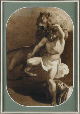 Марков Алексей Тарасович. Евстафий Плакида со львом